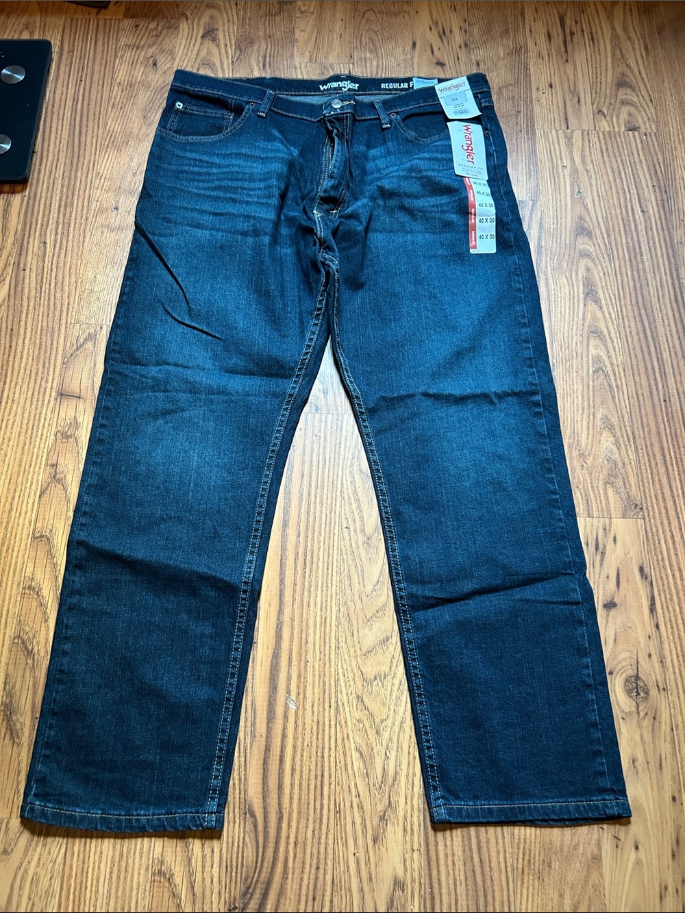 Wrangler Regular Fit Jeans 40x30